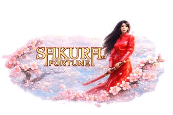 Slot Sakura Fortune avec guerrière japonaise et fonctions de respins
